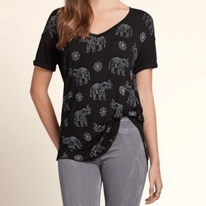 Y2K Hollister Co. Elephant Tee Shirt